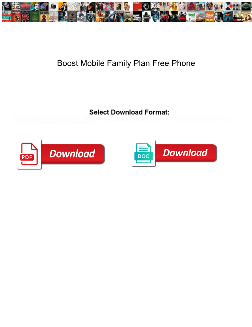 Boost Mobile Family Plan Free Phone