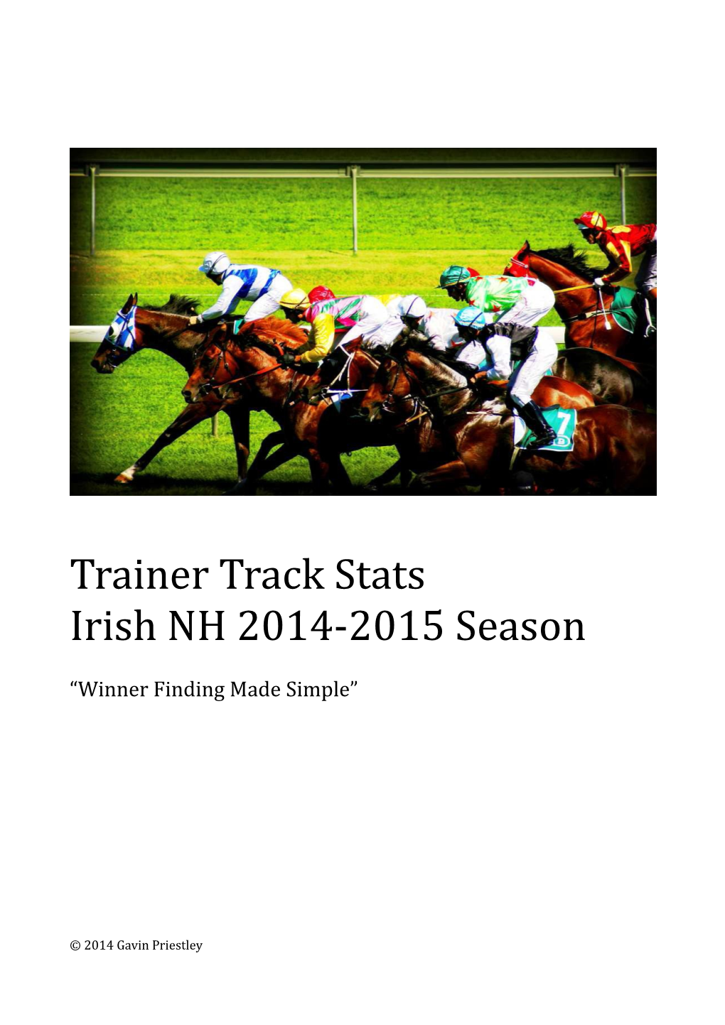 Trainer Track Stats Irish NH 2014-2015 Season