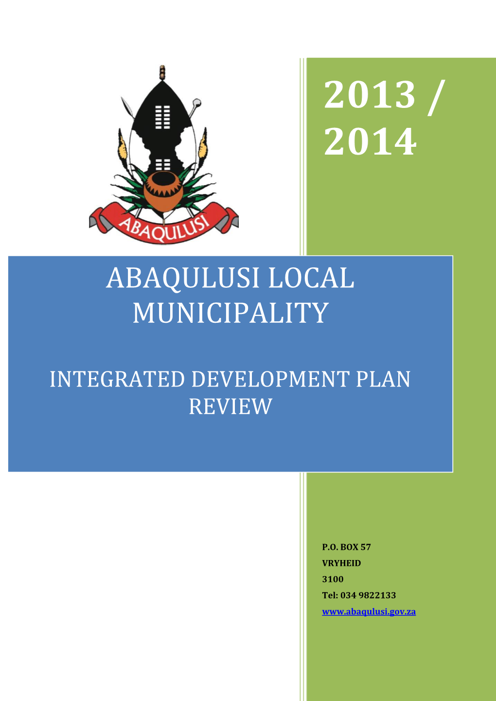 Abaqulusi Local Municipality