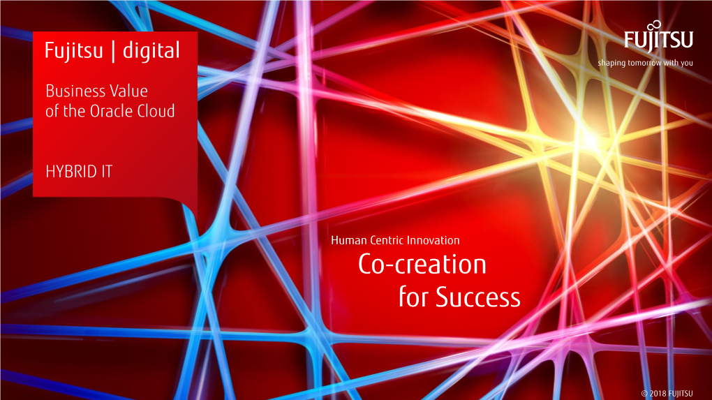 Co-Creation for Success