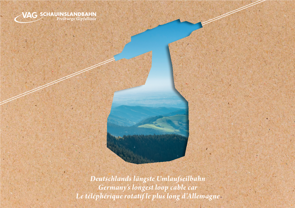 Deutschlands Längste Umlaufseilbahn Germany's