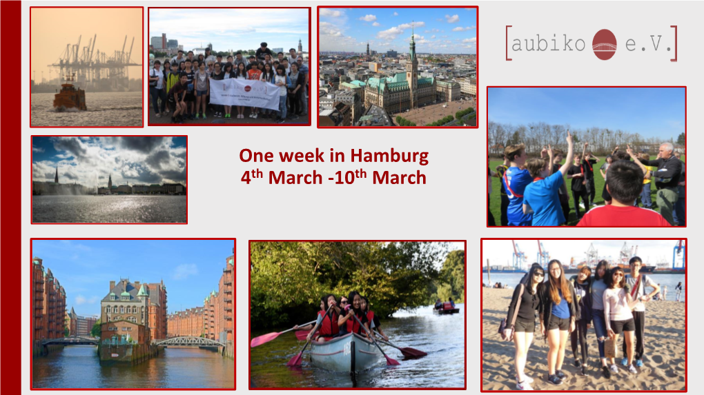 Intensive German Language & Cultural Preparation 21 Days in Hamburg and Berlin