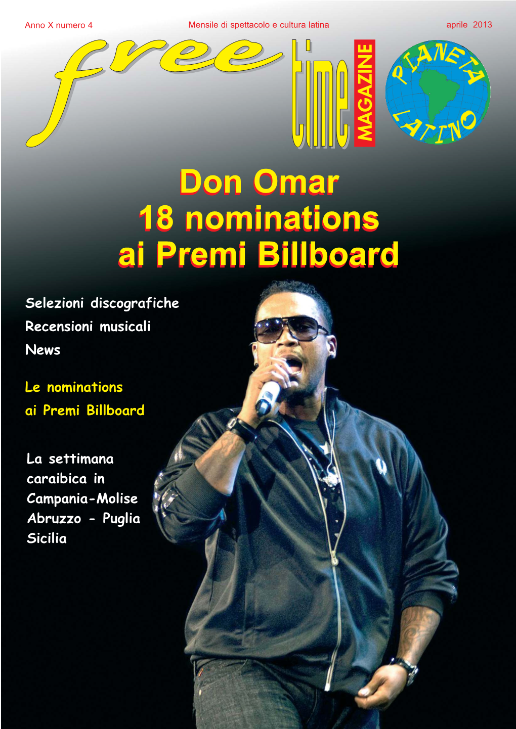 Don Omar 18 Nominations Ai Premi Billboard Don