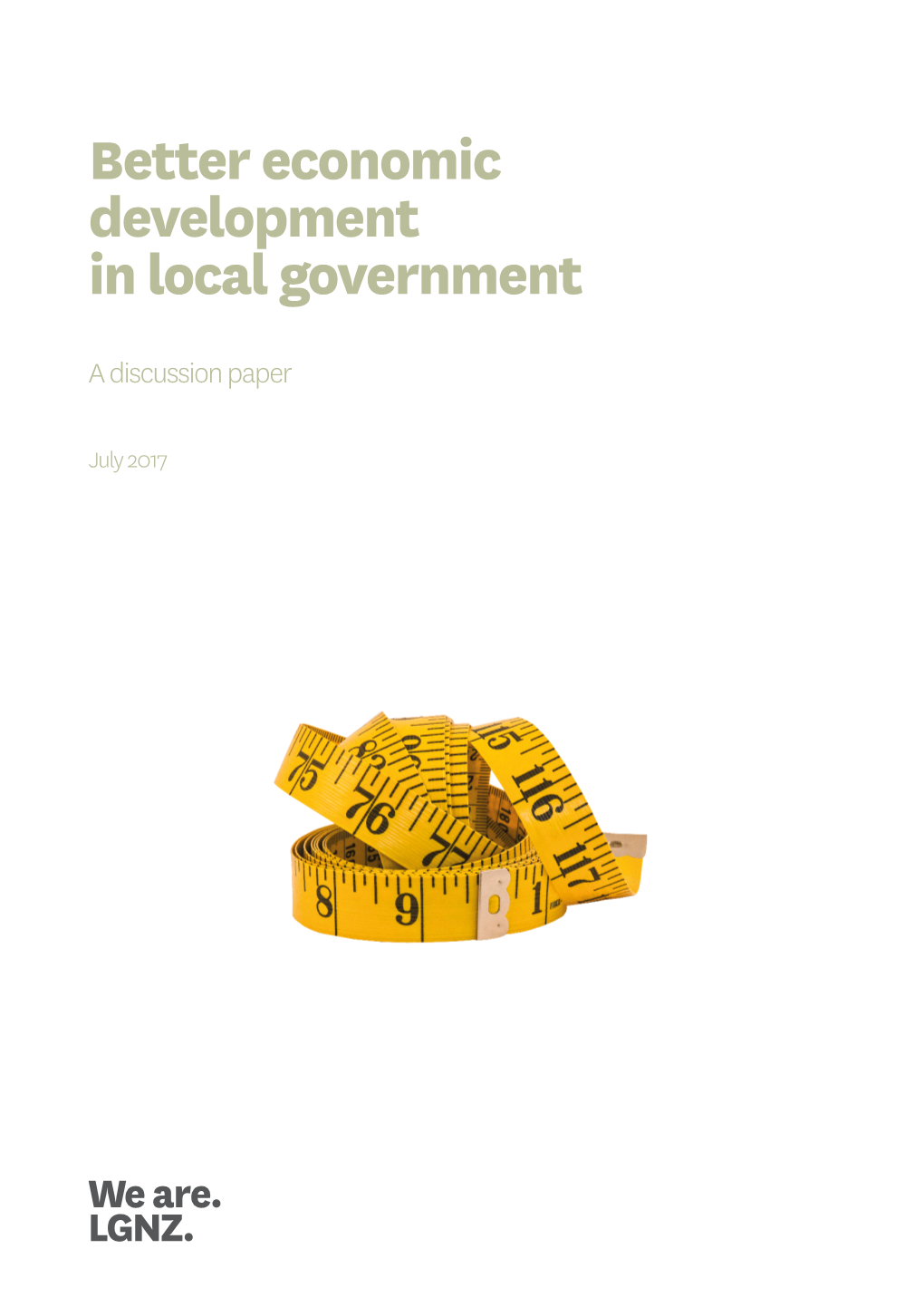 Better Economic Development in Local Government