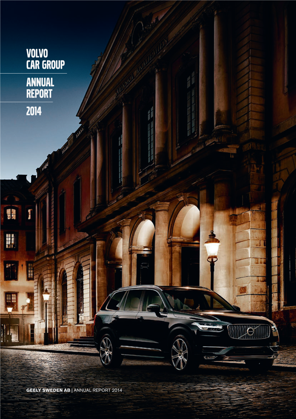 Volvo Car Group Annual Report 2Mi4