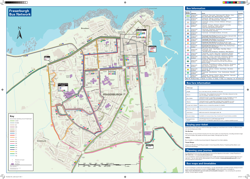 Fraserburgh Bus Network