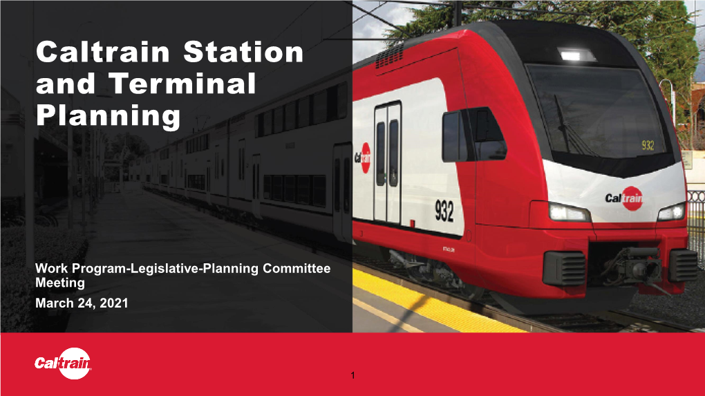Caltrain Station & Terminal Planning