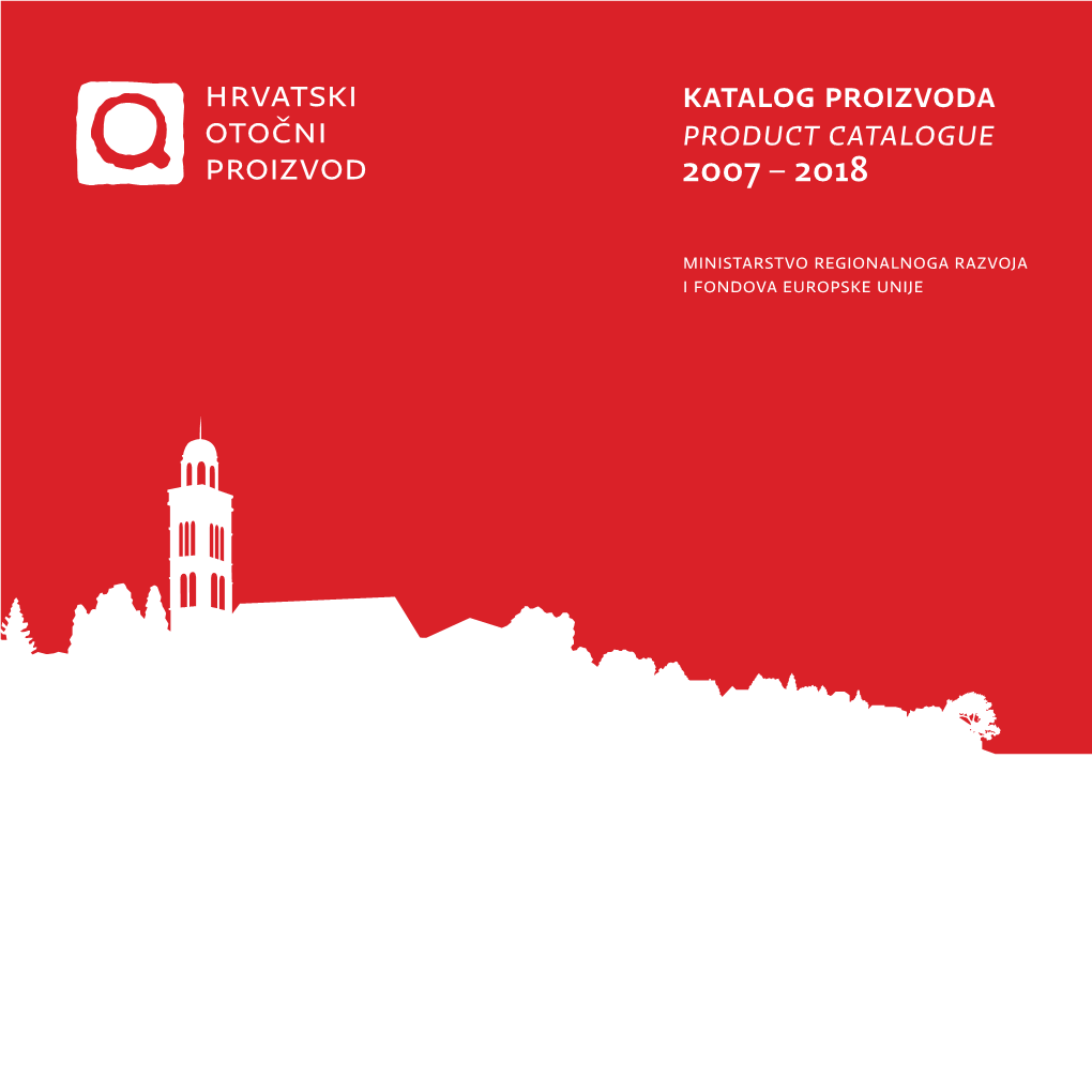 Katalog Proizvoda Product Catalogue 2007 – 2018
