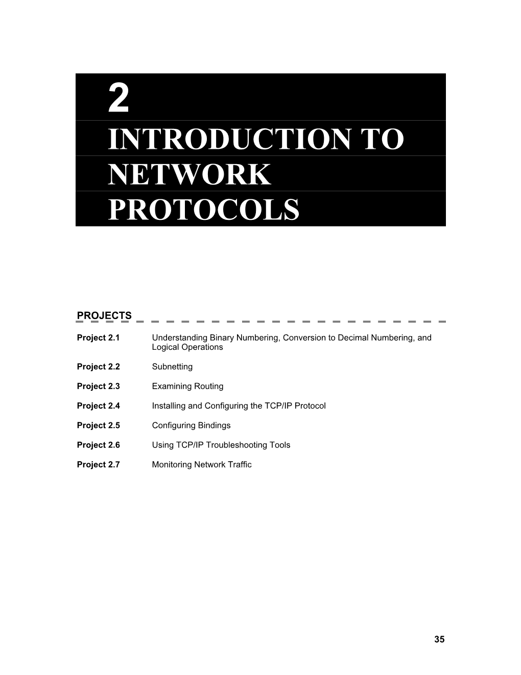 Introduction to Network Protocols