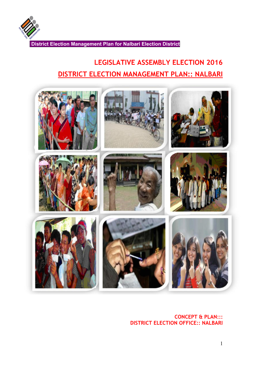 Legislative Assembly Election 2016 District