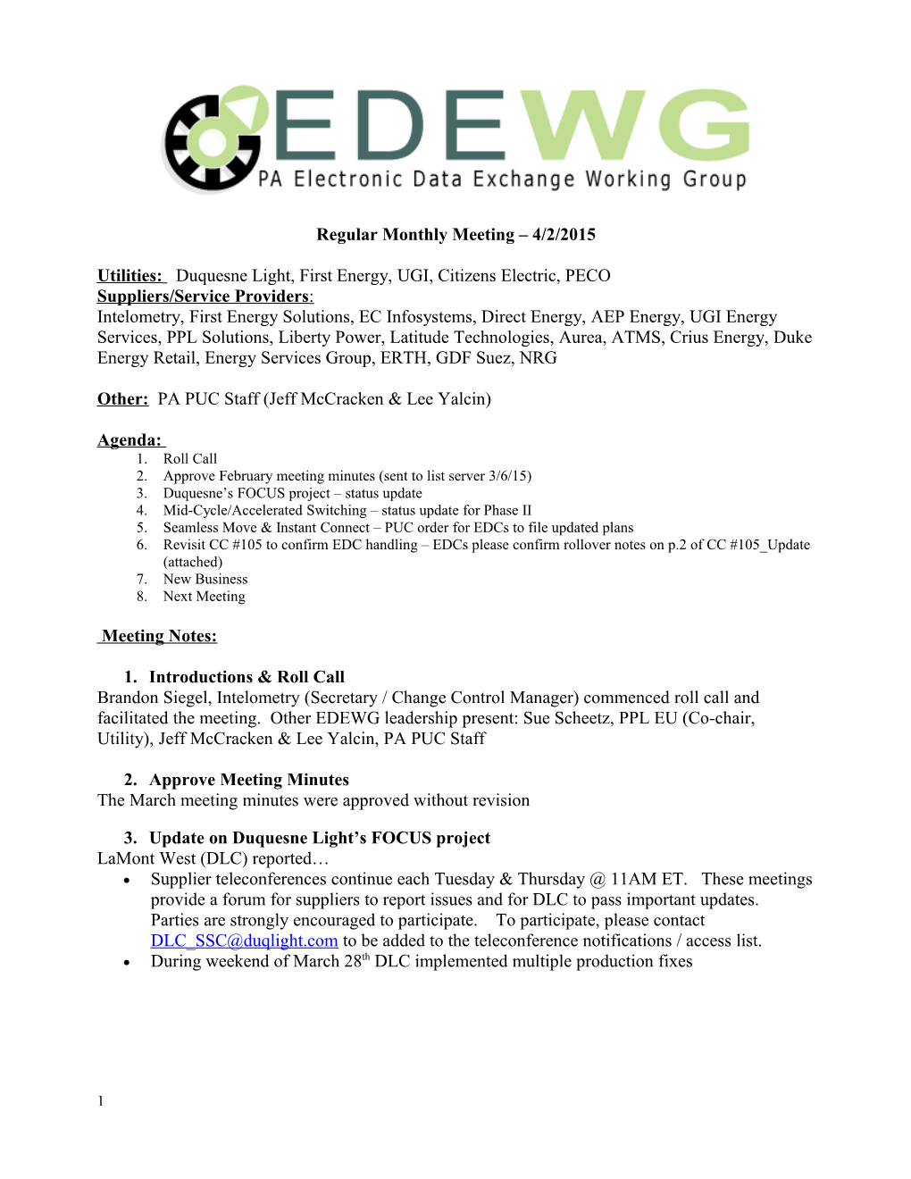 EDEWG Meeting Minutes s1