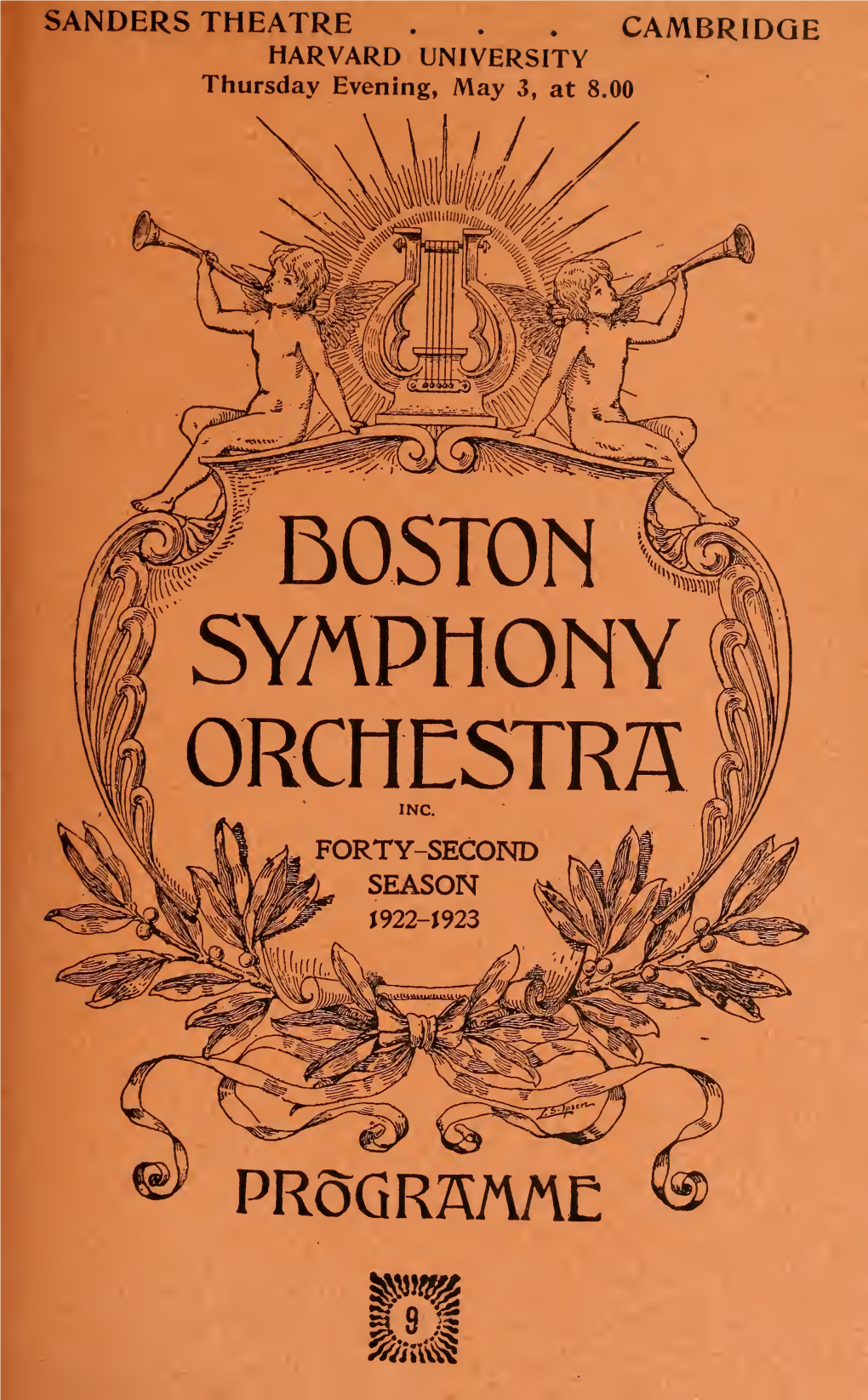 Boston Symphony Orchestra Concert Programs, Season 42,1922