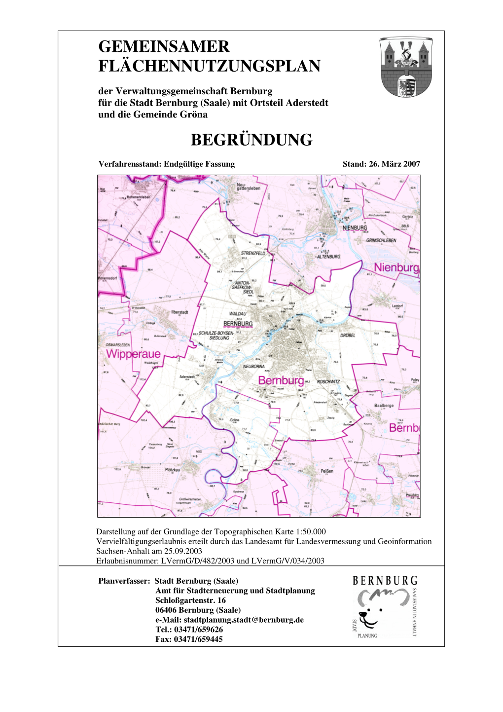 Gemeinsamer Flächennutzungsplan