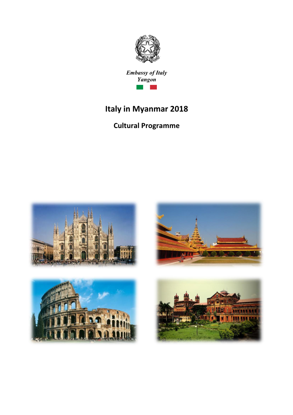 Italy in Myanmar 2018