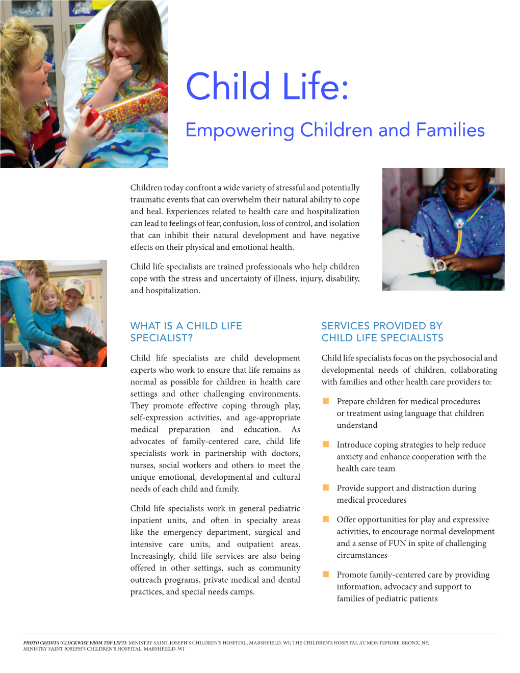 Empowering Children and Families