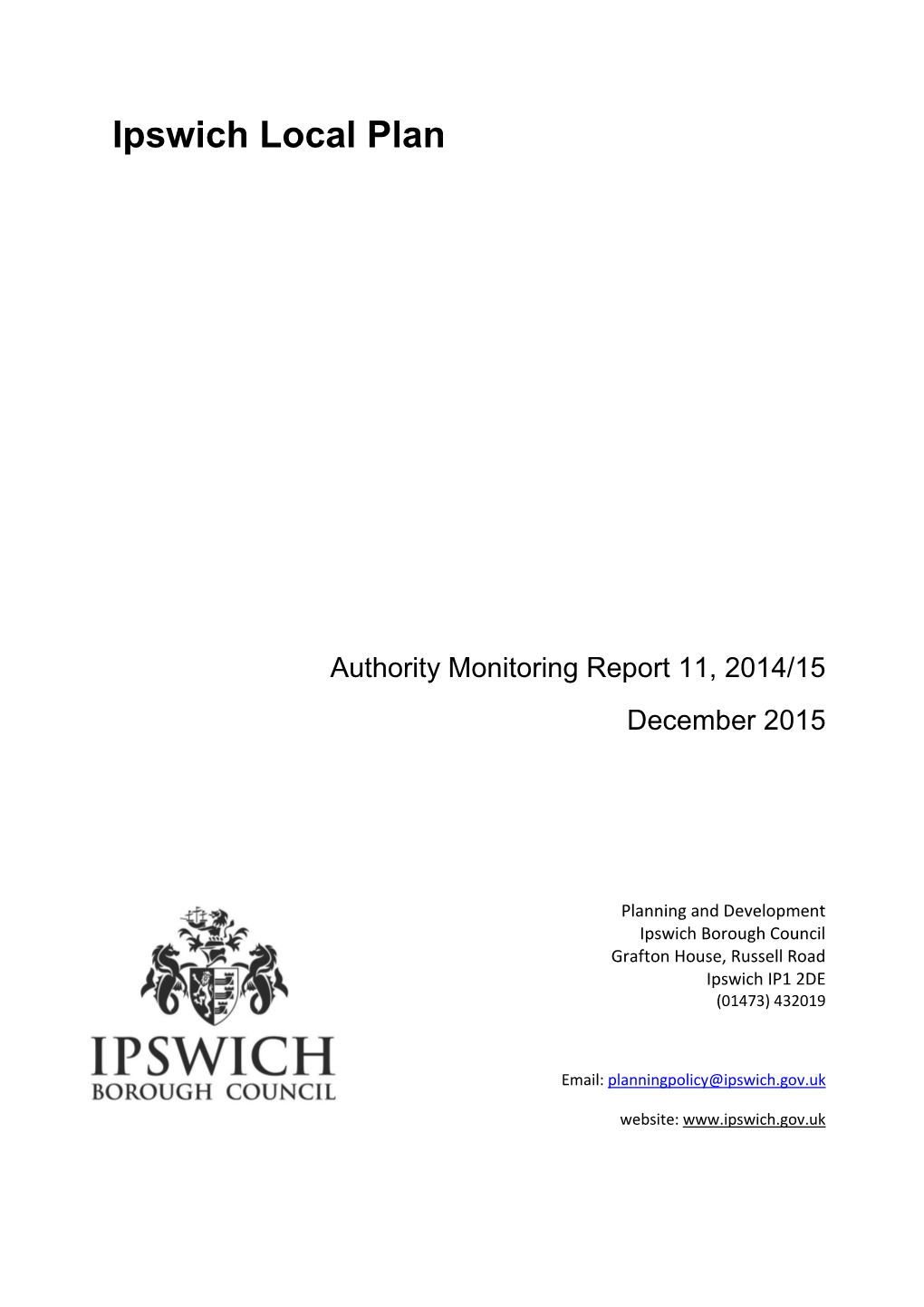 Ipswich Local Plan