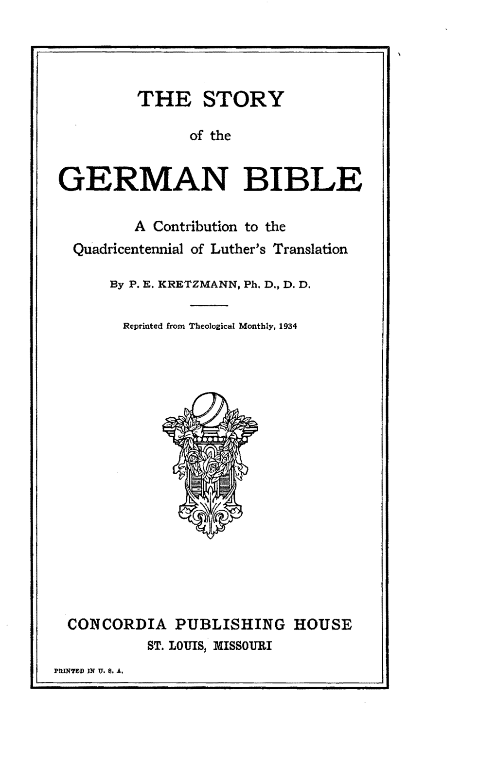 German Bible