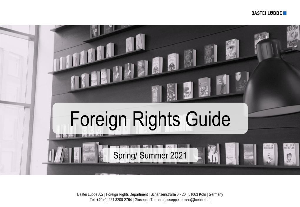 Foreign Rights Guide