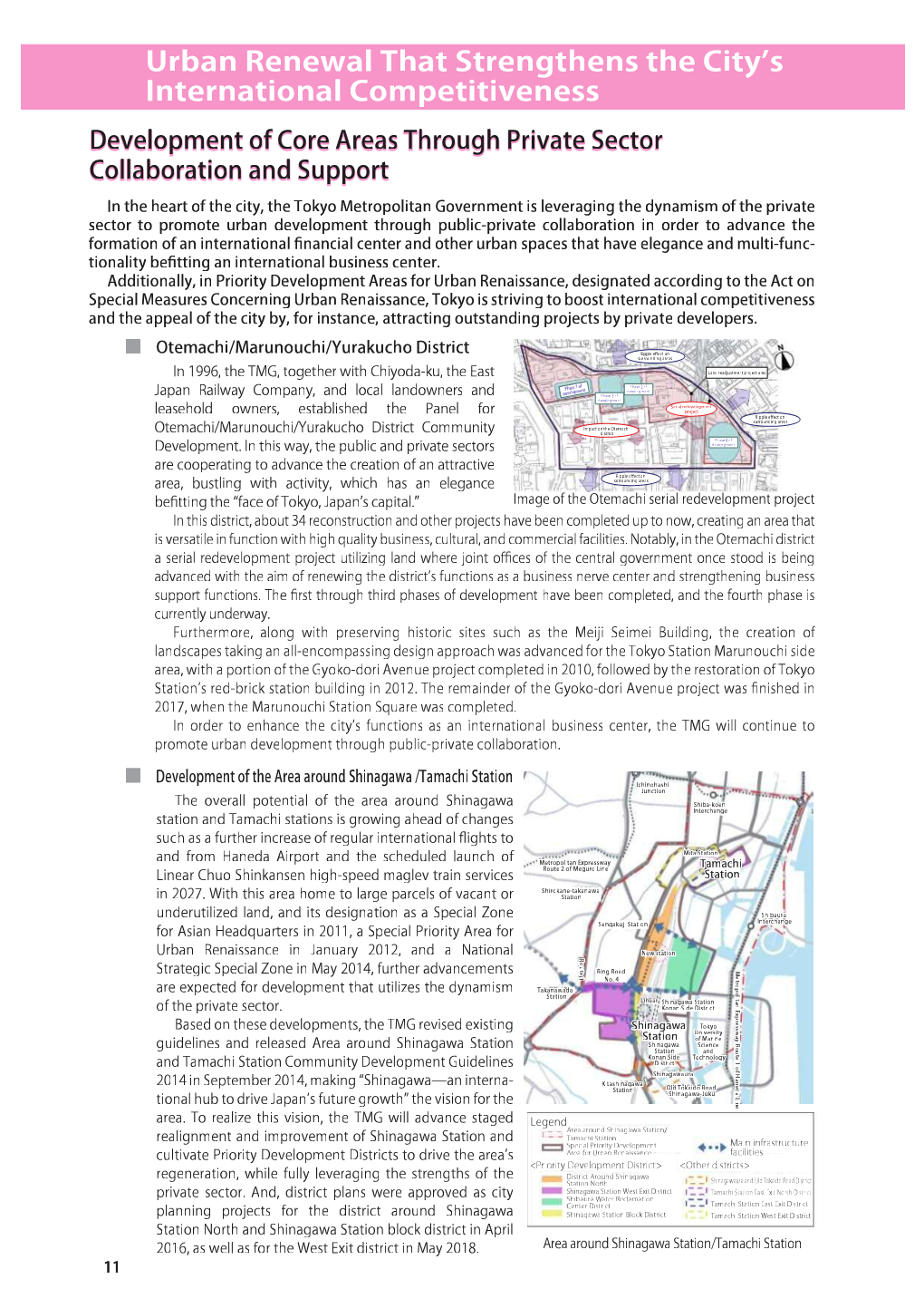 Urban Development in Tokyo2019 P.11～P.20