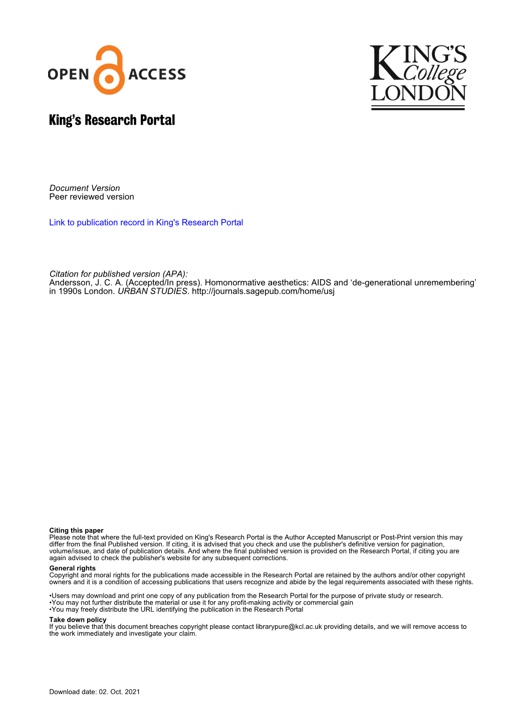 King's Research Portal