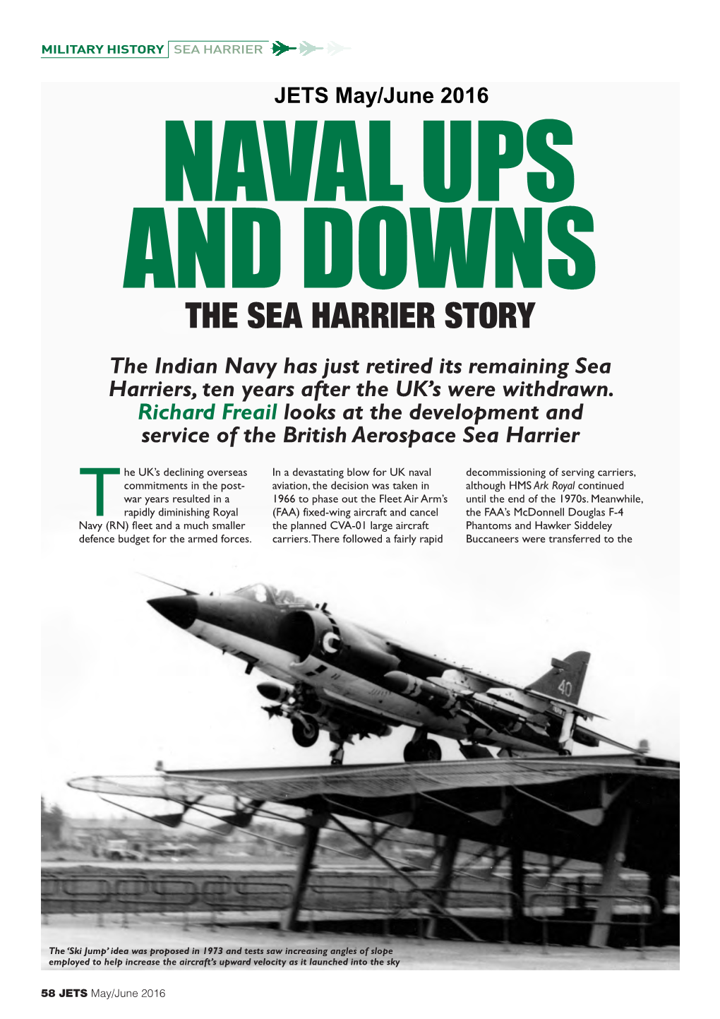 The Sea Harrier Story