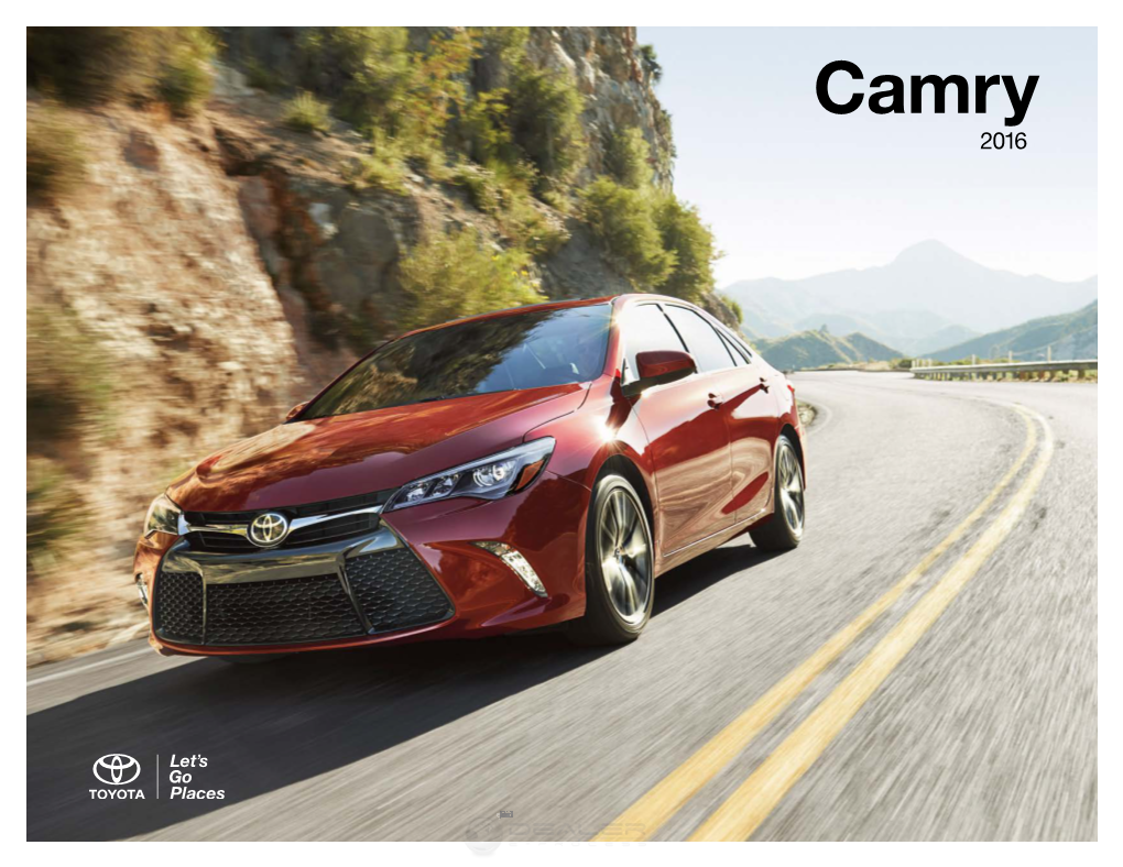 2016 Camry Ebrochure