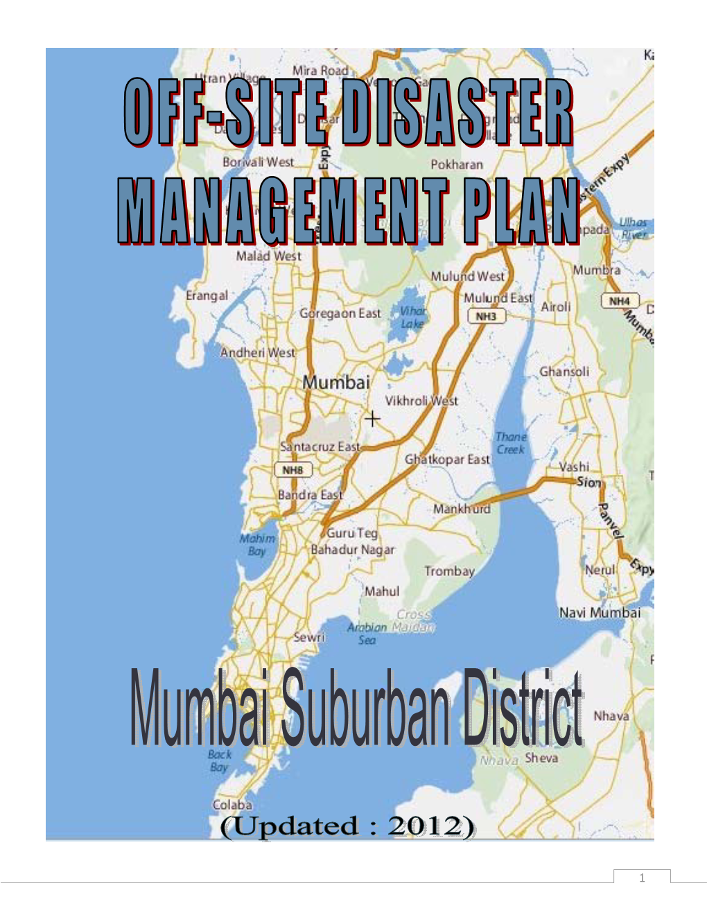 Off-Site Disaster Management Plan