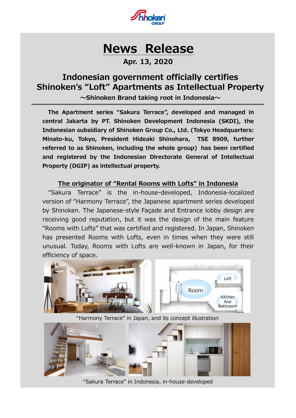 “Loft” Apartments As Intellectual Property