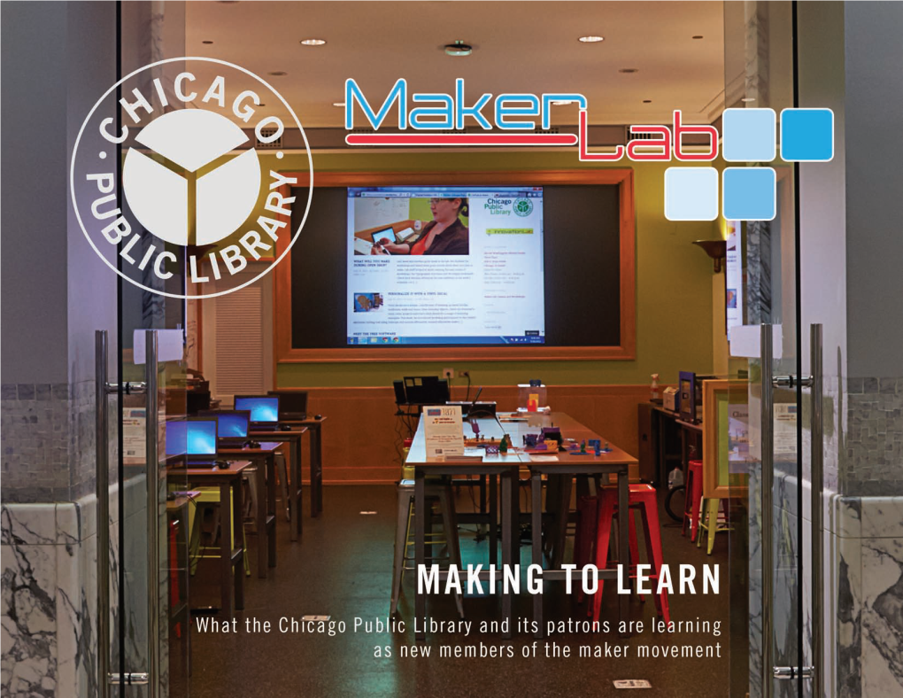 Making to Learn