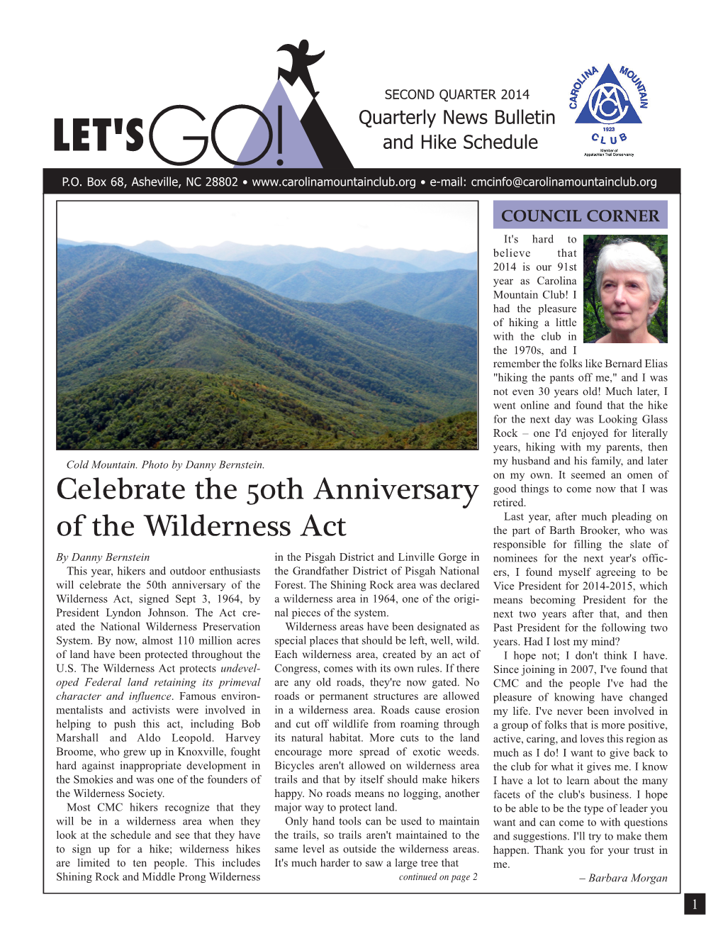 Celebrate the 50Th Anniversary of the Wilderness