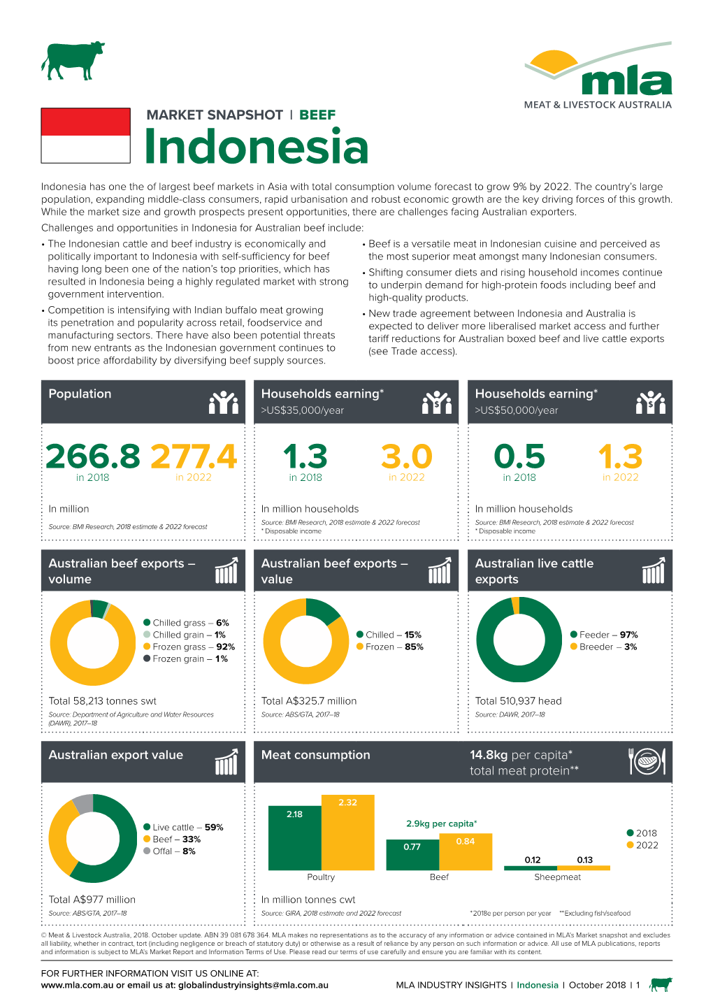 Indonesia Market Snapshot 2018