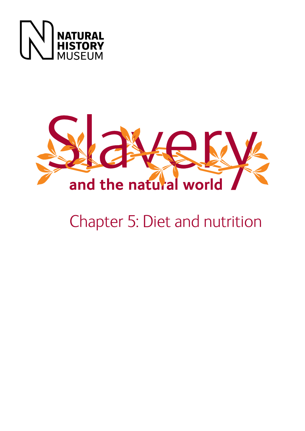 Chapter 5: Diet and Nutrition Chapter 5: Diet and Nutrition