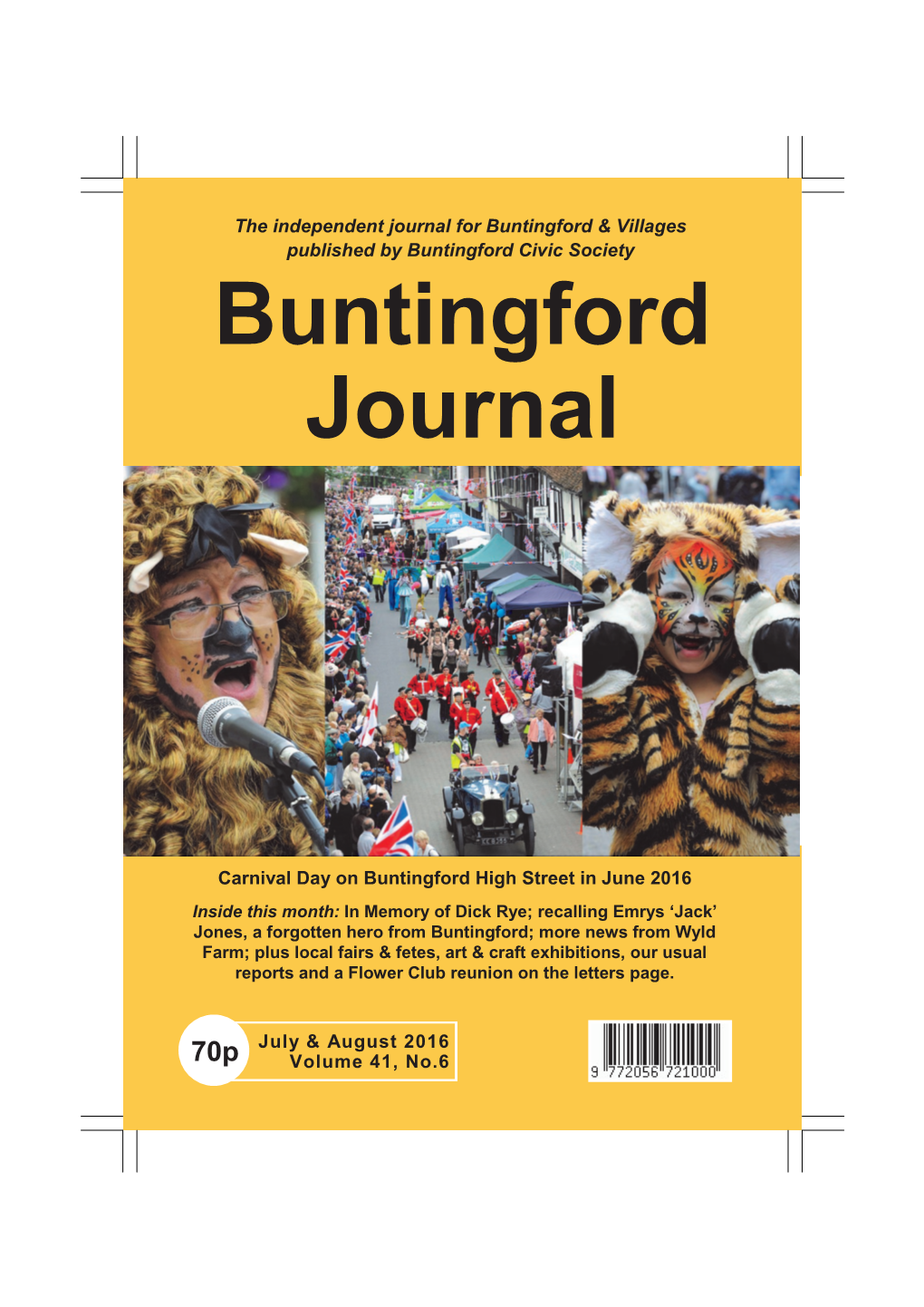 70P Buntingford Journal