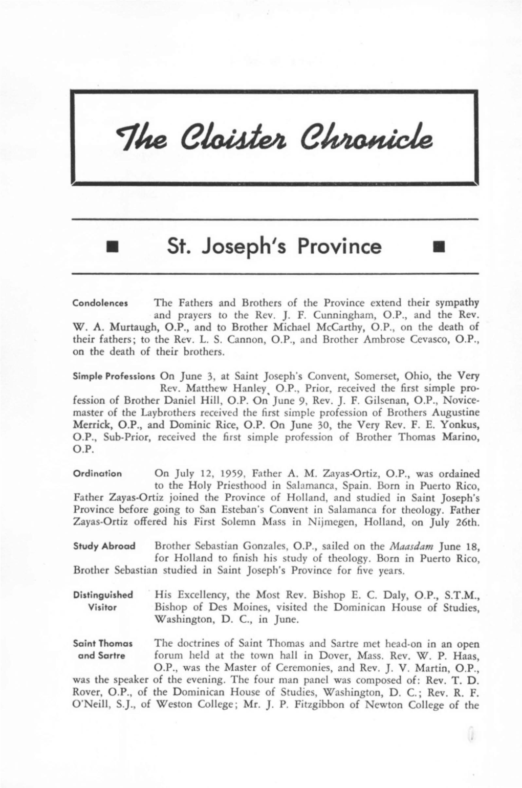The Cloister Chronicle 321