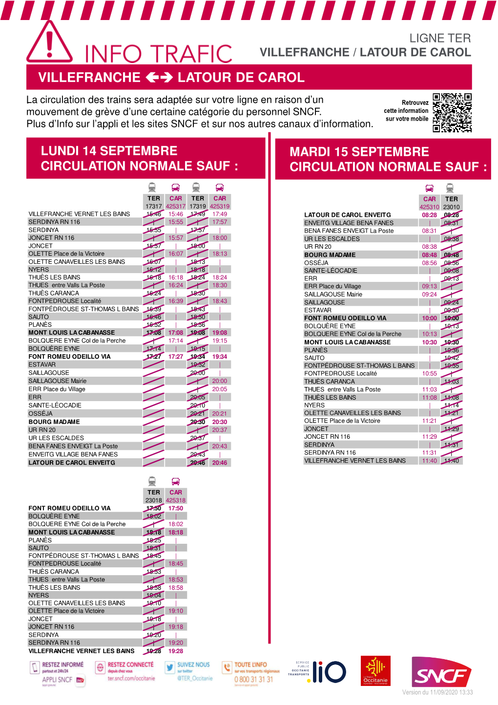 TRAIN JAUNE 14-15 Septembre.Ppt [Mode De Compatibilité]