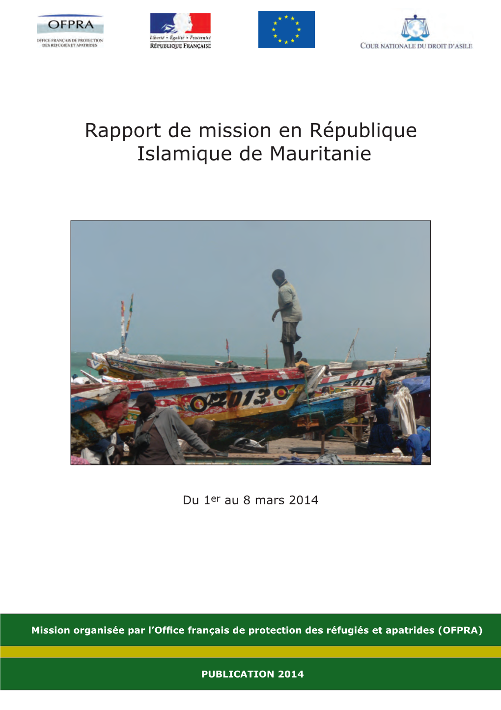 FLORA VERSION RAPPORT MAURITANIE.Indd