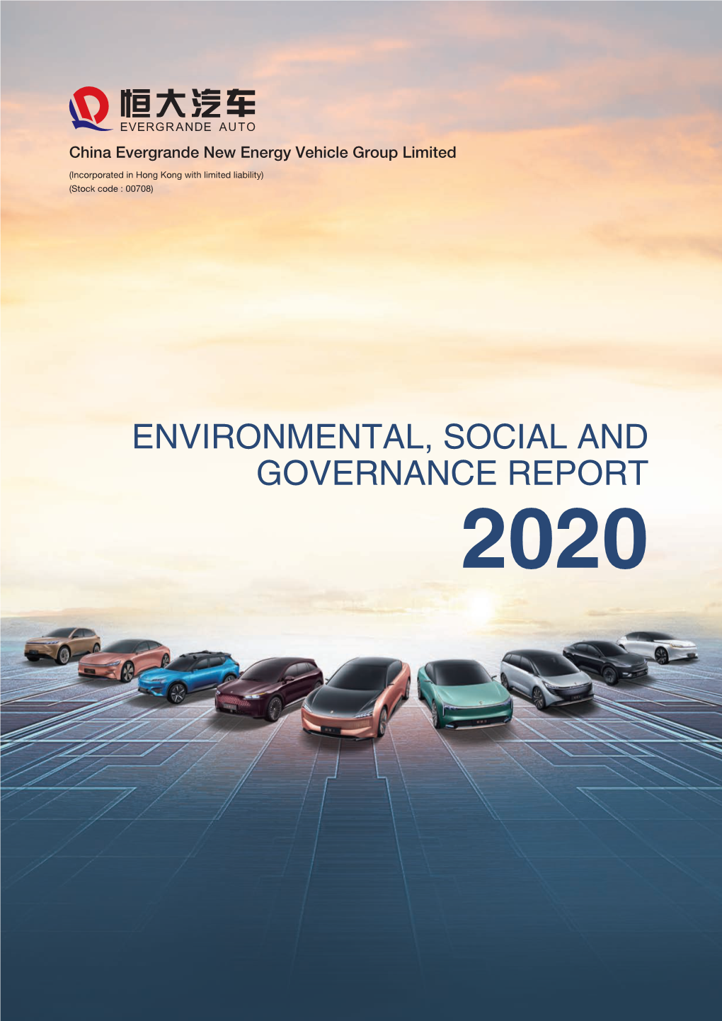 ENVIRONMENTAL, SOCIAL and GOVERNANCE REPORT 2020 03 Environmental, Social and Governance Report