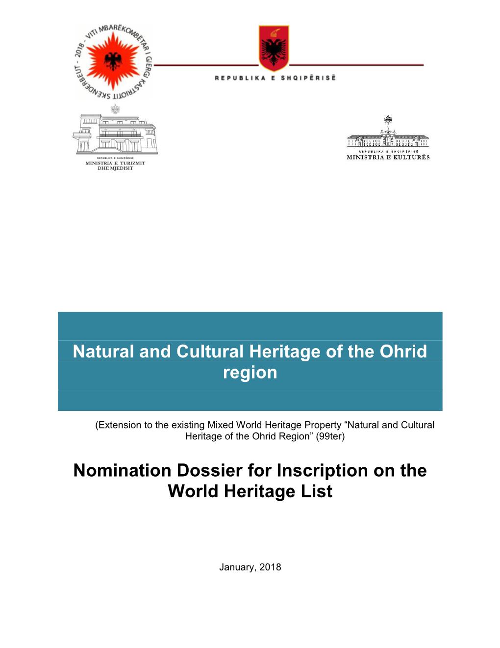 Natural and Cultural Heritage of the Ohrid Region