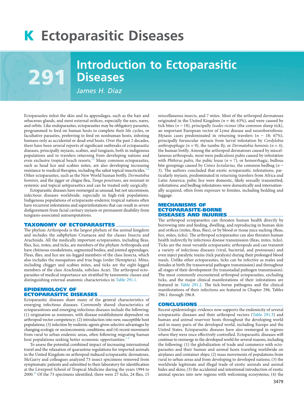 K Ectoparasitic Diseases