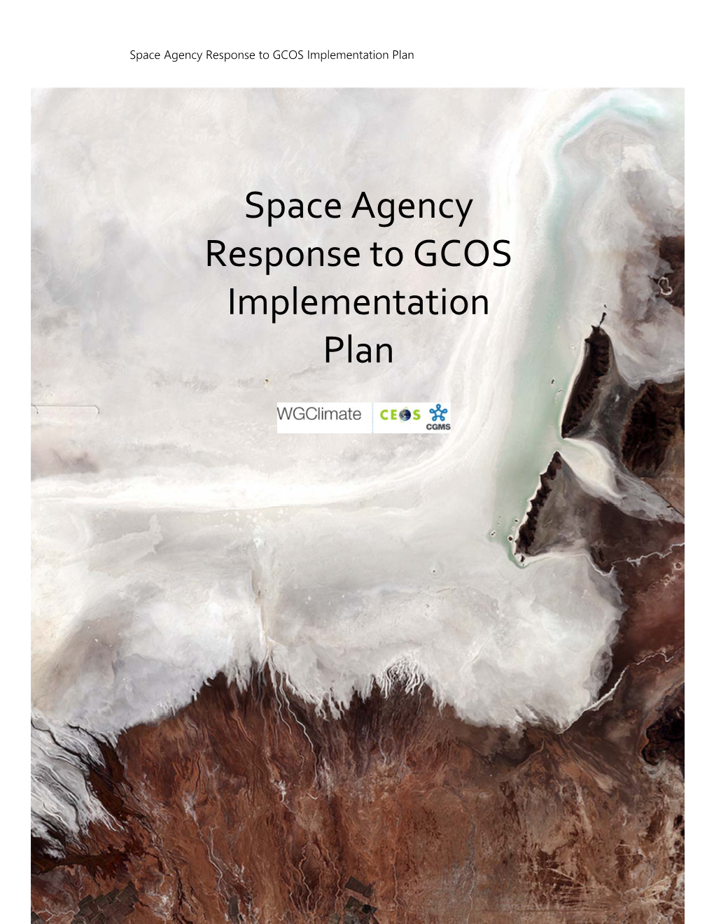 Space Agency Response to GCOS Implementation Plan