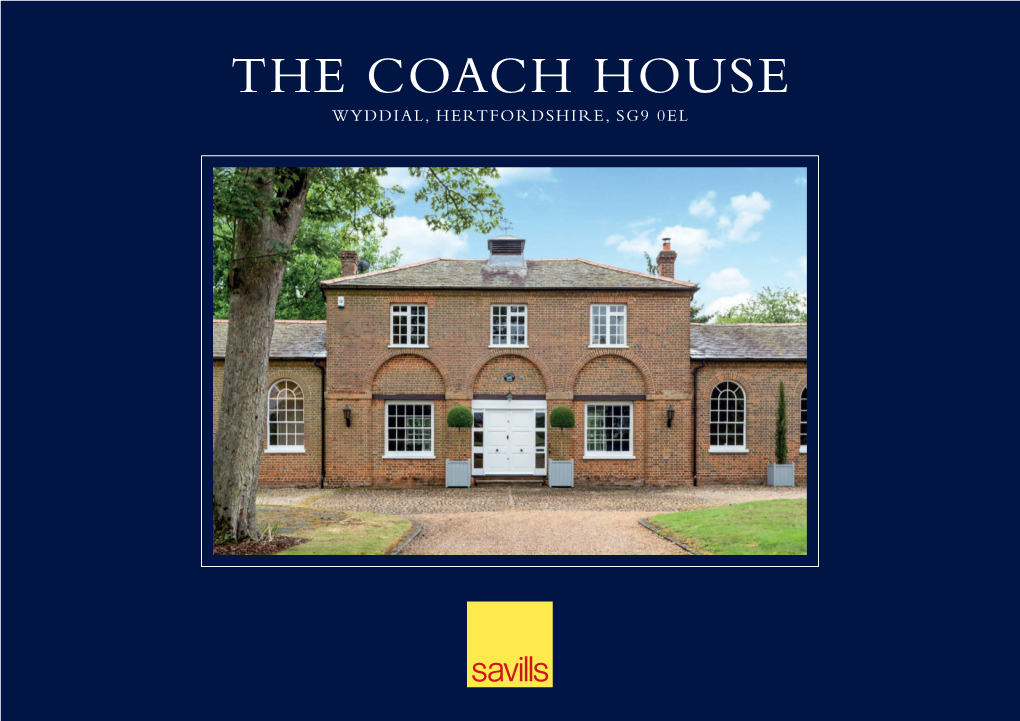 The Coach House Wyddial, Hertfordshire, Sg9 0El