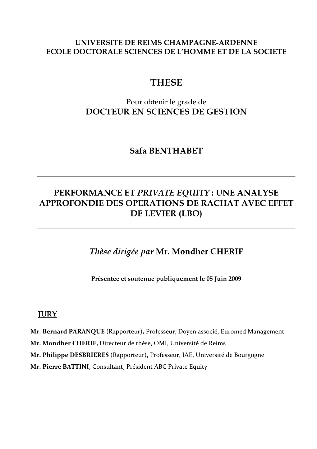 Private Equity : Une Analyse Approfondie Des Operations De Rachat Avec Effet De Levier (Lbo)