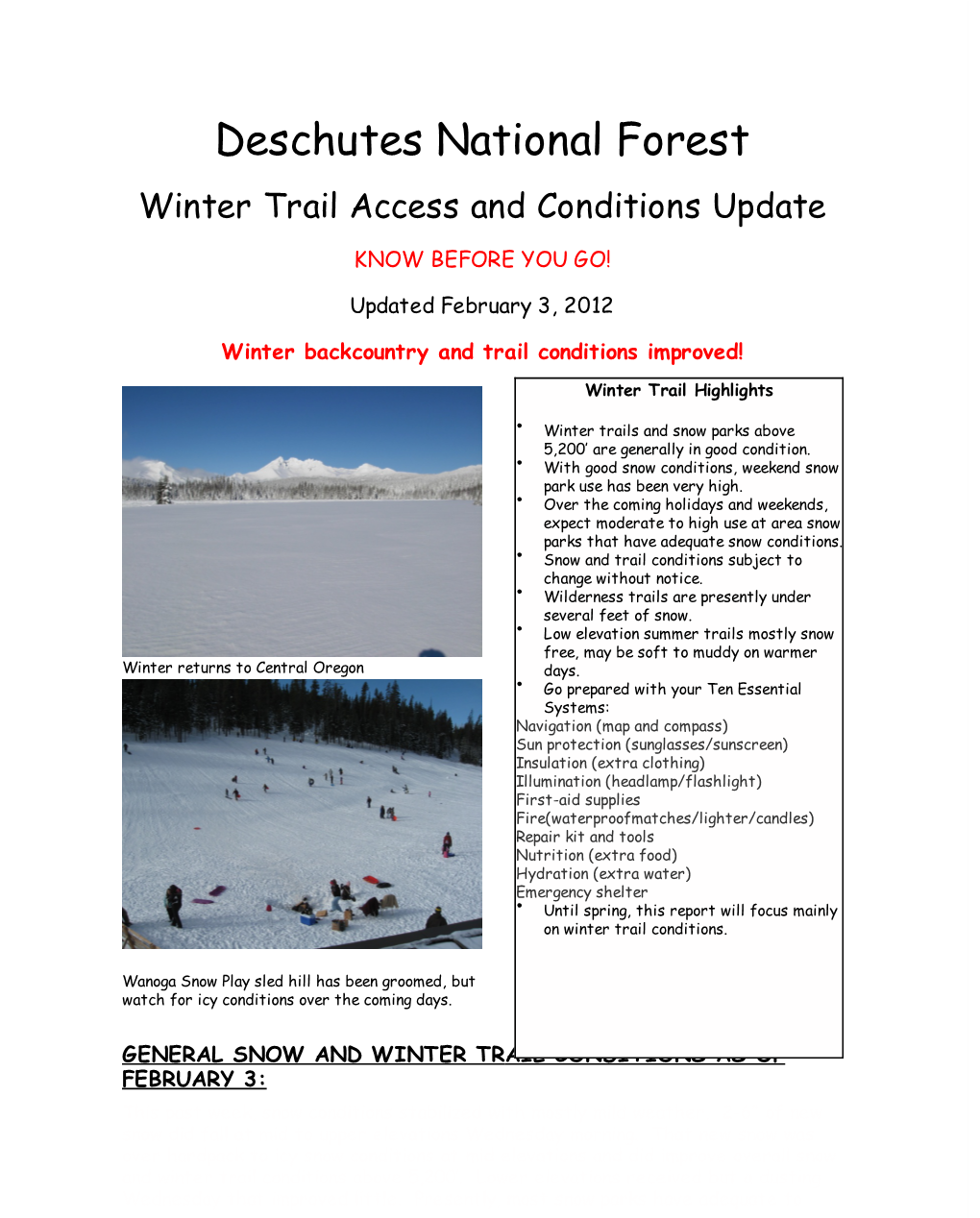 Deschutes National Forest