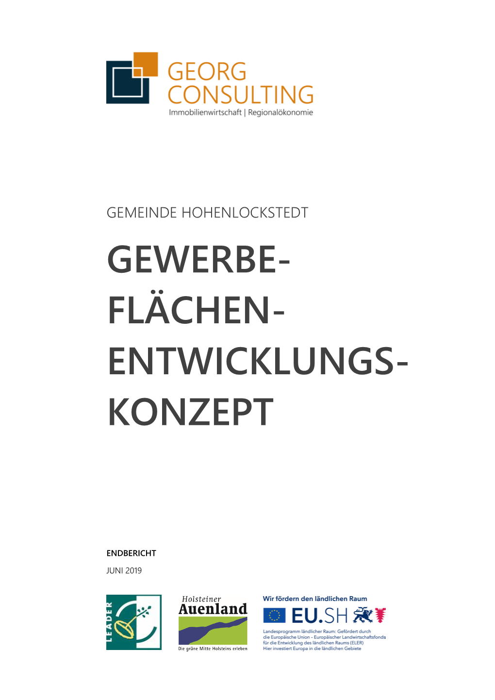 Gewerbe- Flächen- Entwicklungs- Konzept