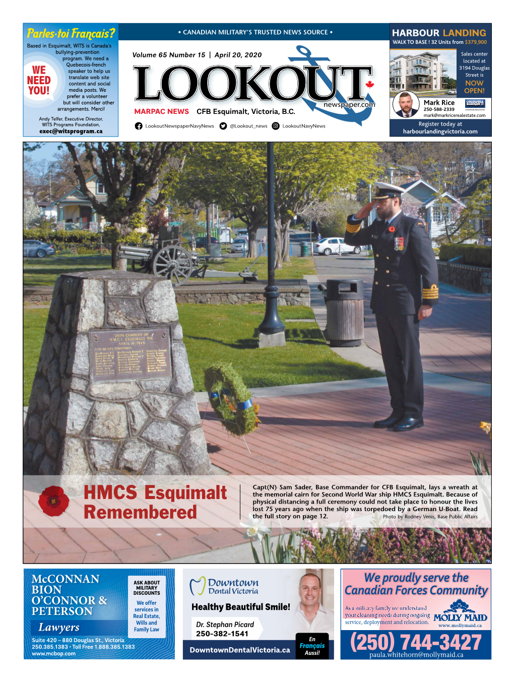 HMCS Esquimalt Remembered