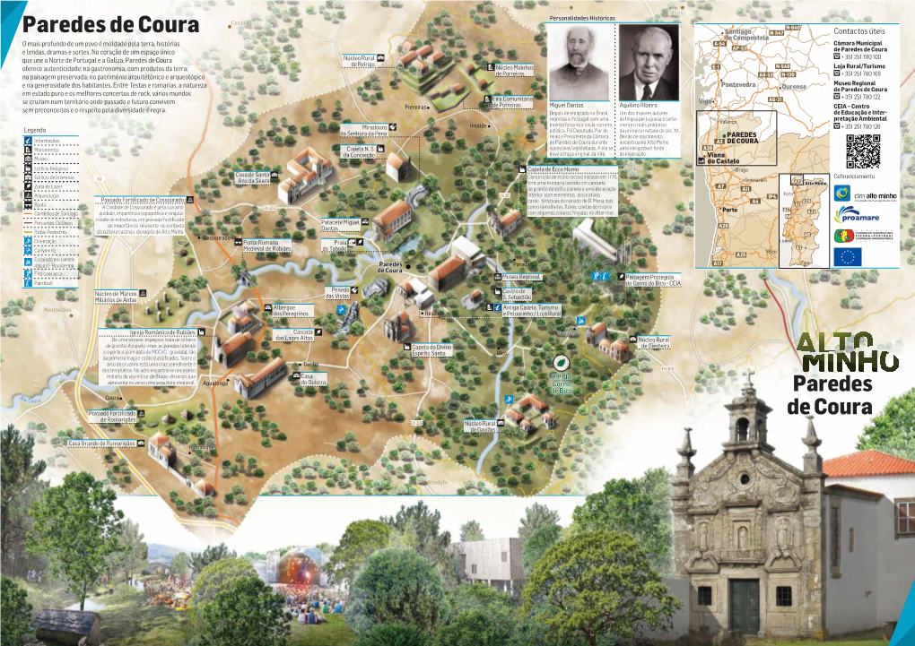 Mapa De Paredes De Coura