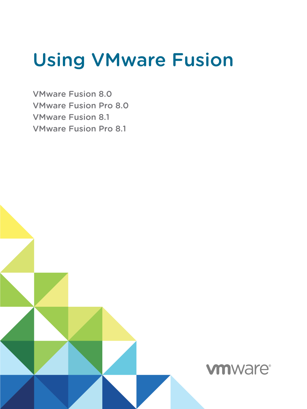 Using Vmware Fusion