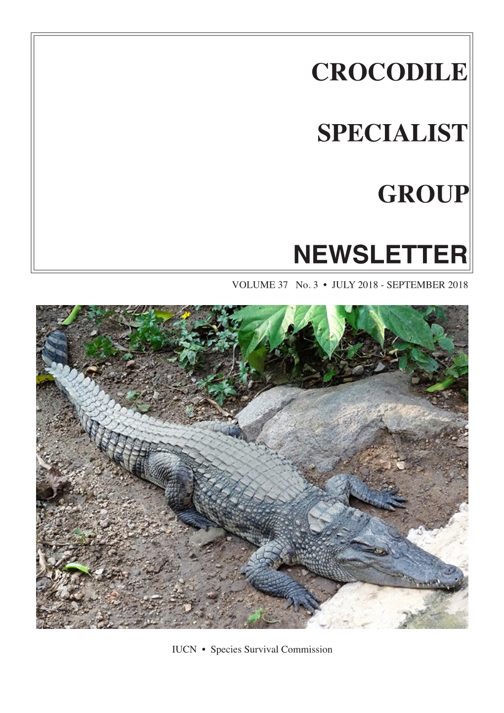 Crocodile Specialist Group Newsletter 37(3): 8-14