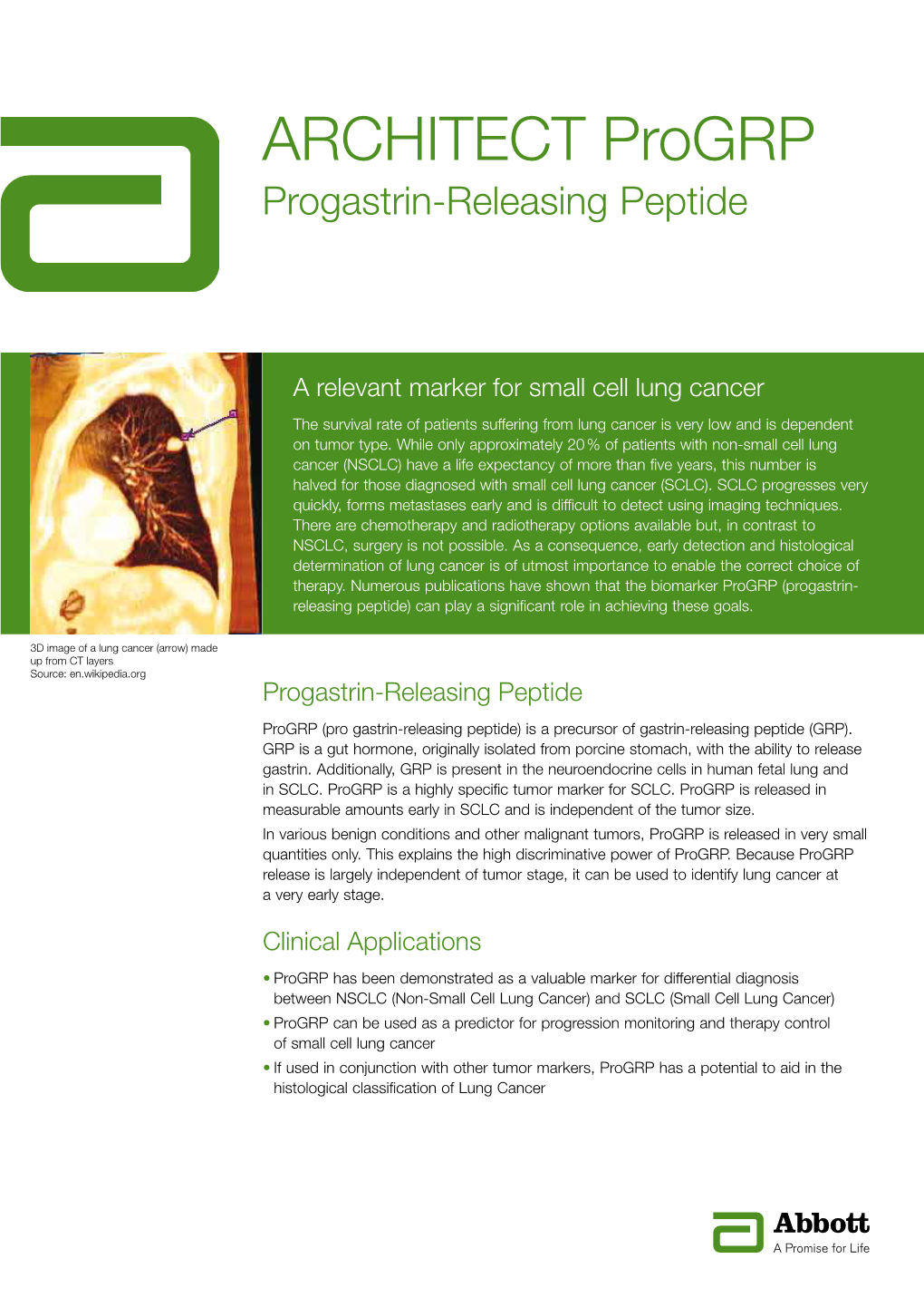 ARCHITECT Progrp Progastrin-Releasing Peptide