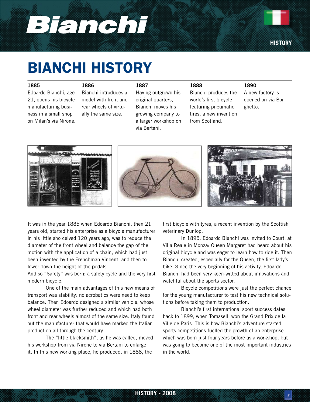 Bianchi History